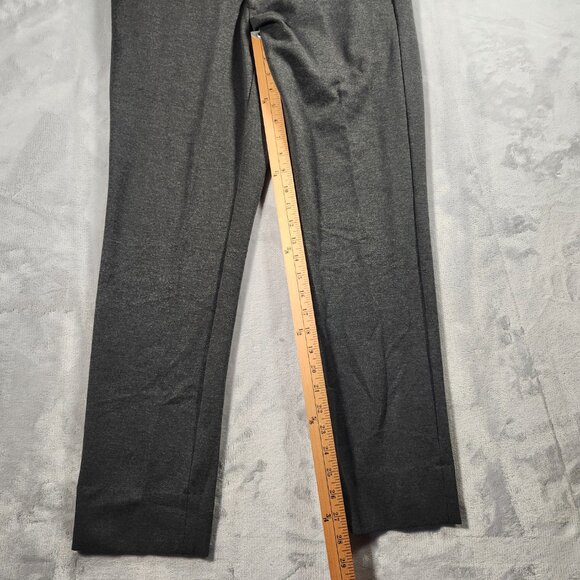 Jack Victor Mens HI-LINE Zip Pant Size W32RxL28 Gray Stretch Jersey Dress Pants - Picture 9 of 10